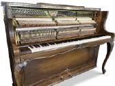 Vokiškas pianinas „Schimmel" 108 mod. rokoko - nuotraukos Nr. 11