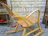 Vintažinis mid century autorinis supamas krėslas - nuotraukos Nr. 4