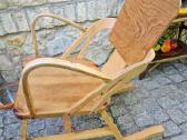 Vintažinis mid century autorinis supamas krėslas - nuotraukos Nr. 7