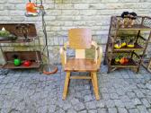 Vintažinis mid century autorinis supamas krėslas - nuotraukos Nr. 11
