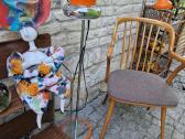Vintažinė mid century bukmedžio masyvo kėdė - nuotraukos Nr. 14