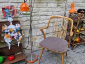 Vintažinė mid century bukmedžio masyvo kėdė - nuotraukos Nr. 19