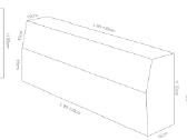 Granito bordiūras 100*15*30 cm - 28 Eur - nuotraukos Nr. 2