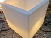 Vintažinis šviečiantis pufas su daiktadėže Lux-us - nuotraukos Nr. 3