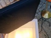 Vintažinis šviečiantis pufas su daiktadėže Lux-us - nuotraukos Nr. 4
