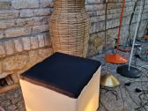 Vintažinis šviečiantis pufas su daiktadėže Lux-us - nuotraukos Nr. 26