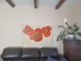 Žilvino Liogės "Aguonos" paveikslas 130x80 cm - nuotraukos Nr. 2