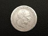 (208) 1 krona 1899m. Austrija sidabras - nuotraukos Nr. 2