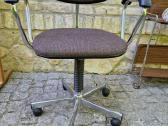 Vintažinė mid century "Drabert "darbo kėdė - nuotraukos Nr. 2
