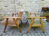 Vintažiniai mid century foteliai
