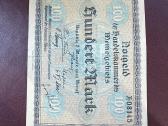 1922 metų 100 markių Klaipėda Memel