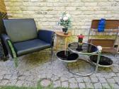 Vintažinis mid century Bauhaus st. odinis fotelis - nuotraukos Nr. 25