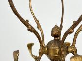 Žalvarinė pastatoma kabykla su marmuru - nuotraukos Nr. 5