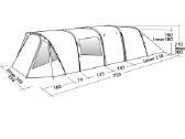 Palapinė Easy Camp Palmdale 600 Lux - nuotraukos Nr. 4