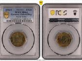 Vokietija 2002 20 centų sertifikuota Pcgs Ms64 - nuotraukos Nr. 3
