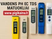 Ph, Ec, Tds, druskingumas,temp vandens matuoklis