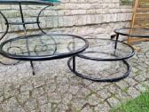 Vintažinis rankų darbo konsolinis staliukas - nuotraukos Nr. 4