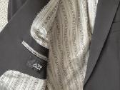 Savile Row A39 Juodas vyriškas kostiumas - nuotraukos Nr. 4