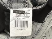 Savile Row A39 Juodas vyriškas kostiumas - nuotraukos Nr. 9