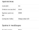 Naujas LED sviestuvas moketa 280 - nuotraukos Nr. 4