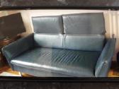 Trivietė odinė "begana"sofa - nuotraukos Nr. 8