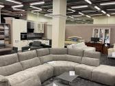 Kampinė itališka sofa su elektriniu reglaineriu. - nuotraukos Nr. 3