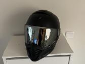 Juodas Scorpion Exo-hx1 salmas. S 56cm - nuotraukos Nr. 2
