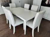 Parduodu naudotą ištraukiama Ikea stalą su kėdėmis