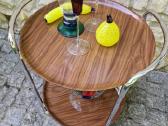Vintažinis mid century servantas/baro vežimėlis - nuotraukos Nr. 5