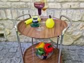 Vintažinis mid century servantas/baro vežimėlis - nuotraukos Nr. 6