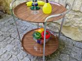 Vintažinis mid century servantas/baro vežimėlis - nuotraukos Nr. 8