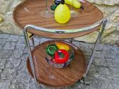 Vintažinis mid century servantas/baro vežimėlis - nuotraukos Nr. 10