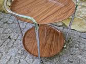 Vintažinis mid century servantas/baro vežimėlis - nuotraukos Nr. 15