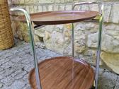Vintažinis mid century servantas/baro vežimėlis - nuotraukos Nr. 21