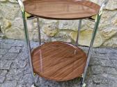 Vintažinis mid century servantas/baro vežimėlis - nuotraukos Nr. 22