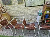 Vintažinės mid century tikmedžio terasos kėdės - nuotraukos Nr. 9