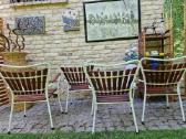 Vintažinės mid century tikmedžio terasos kėdės - nuotraukos Nr. 16