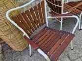 Vintažinės mid century tikmedžio terasos kėdės - nuotraukos Nr. 31