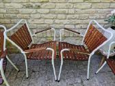Vintažinės mid century tikmedžio terasos kėdės - nuotraukos Nr. 33