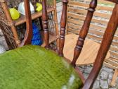 Vintažinės ąžuolinės baro kėdės - nuotraukos Nr. 25