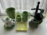 Žaliu indu, staltiesės, kilimėlių rinkinys - nuotraukos Nr. 3