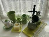 Žaliu indu, staltiesės, kilimėlių rinkinys - nuotraukos Nr. 4