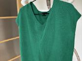 Medvilninis žalias Massimo Dutti megztinis, Xs - nuotraukos Nr. 5