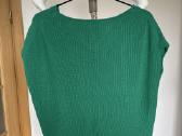 Medvilninis žalias Massimo Dutti megztinis, Xs - nuotraukos Nr. 7