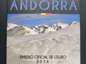 Andora 2014m oficialus eurų rinkinys Bu