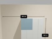 Vaikiška Ikea Platsa/smastad spinta ir žaislų dėžė - nuotraukos Nr. 5