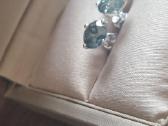 Aukso(14k) auskarai su 4.0ct briliantais - nuotraukos Nr. 2