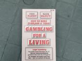 Pokerio knyga Gambling for a living . David Sklans