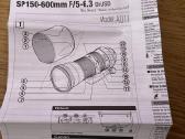 Tamron Sp 150 - 600 mm Nikon fit - nuotraukos Nr. 4