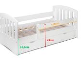 Puikios būklės Yappy Kids lova su Lonas čiužiniu - nuotraukos Nr. 12